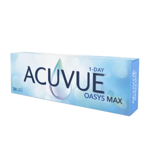 OASYS MAX 1-Day Clear Contact Lenses - Pack of 30